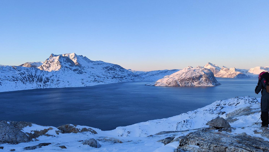 3K Maleanlæg i sneen