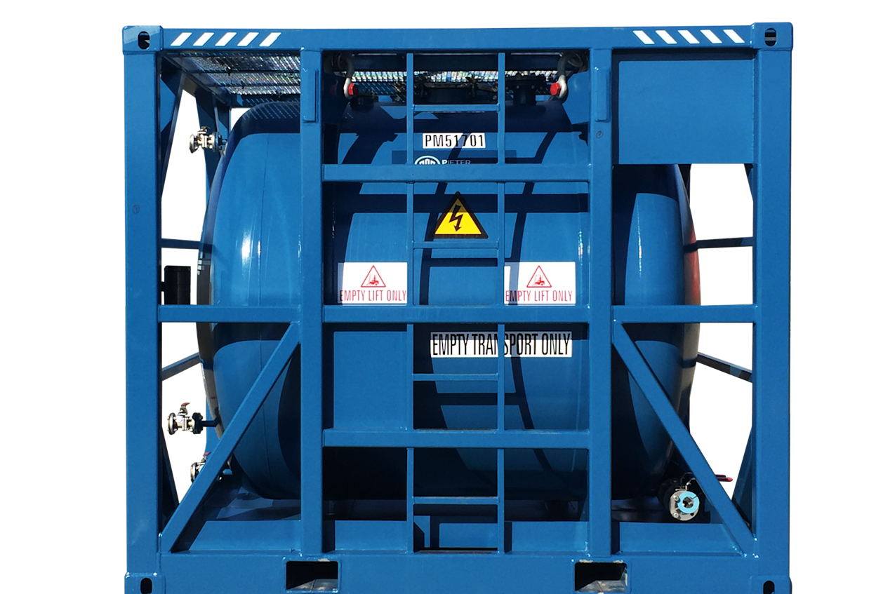 Diesel tank front