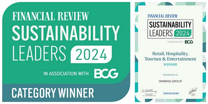 Blog > Sustainability Leader List with Badge