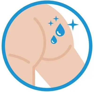 Diapering Tip: Don't Apply Diaper Too Tightly