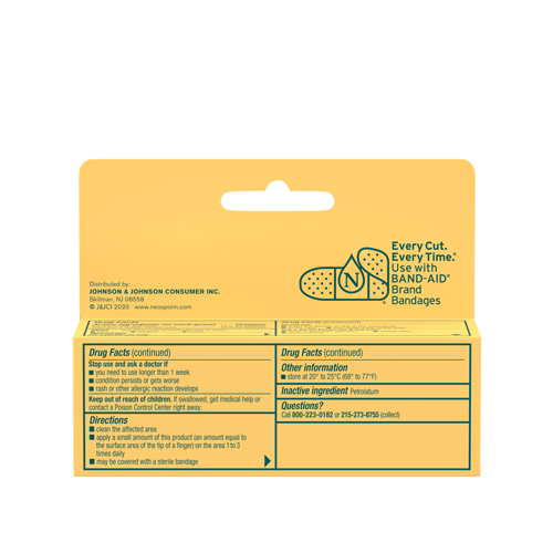 Ingredient listing of Simply NEOSPORIN