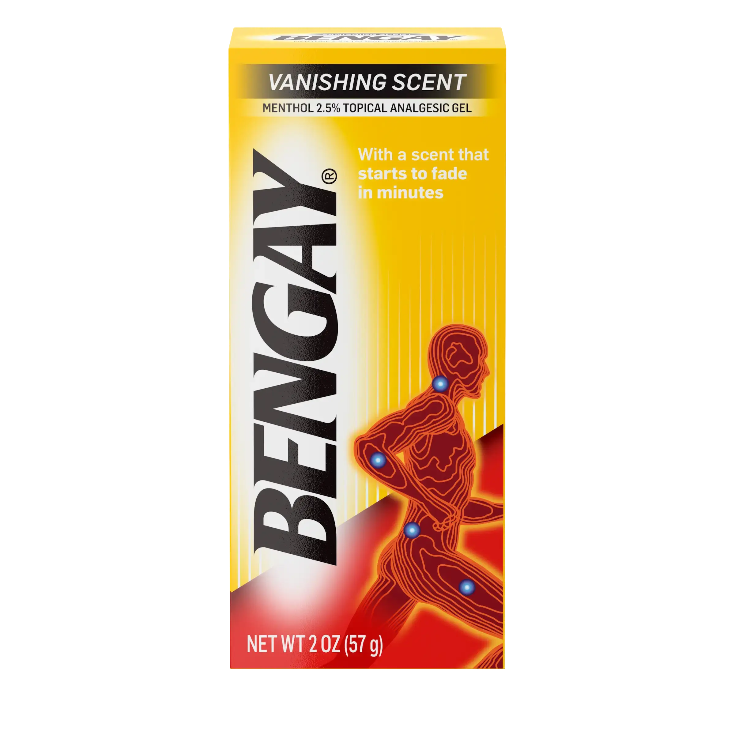 Vanishing Scent Topical Pain Relieving Gel