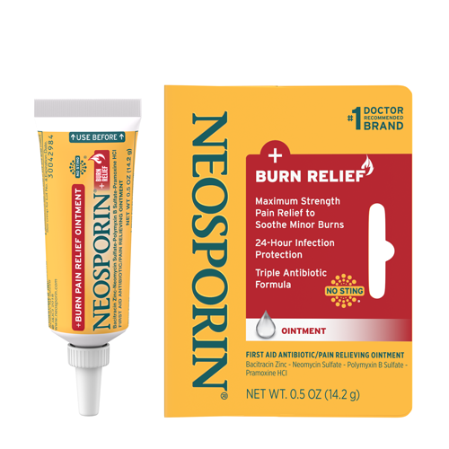 First Aid Antibiotic Burn Ointment to Relieve & Protect Burns | NEOSPORIN®