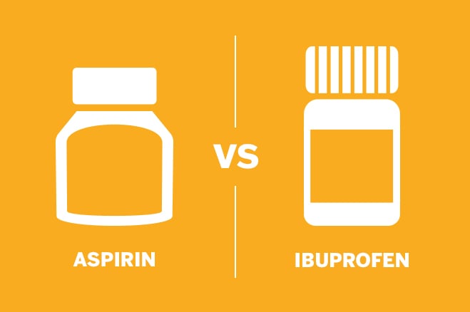 aspirin vs ibuprofen