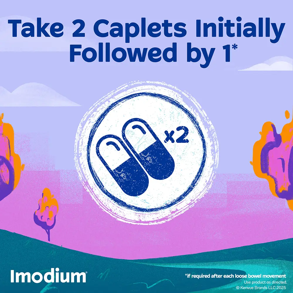 Take 2 Caplets Initially Followed by 1