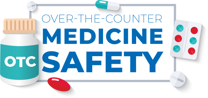 over the counter medicine safety logo