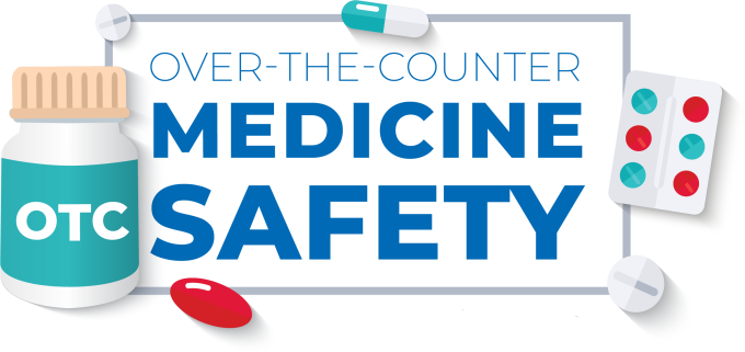 over the counter medicine safety logo