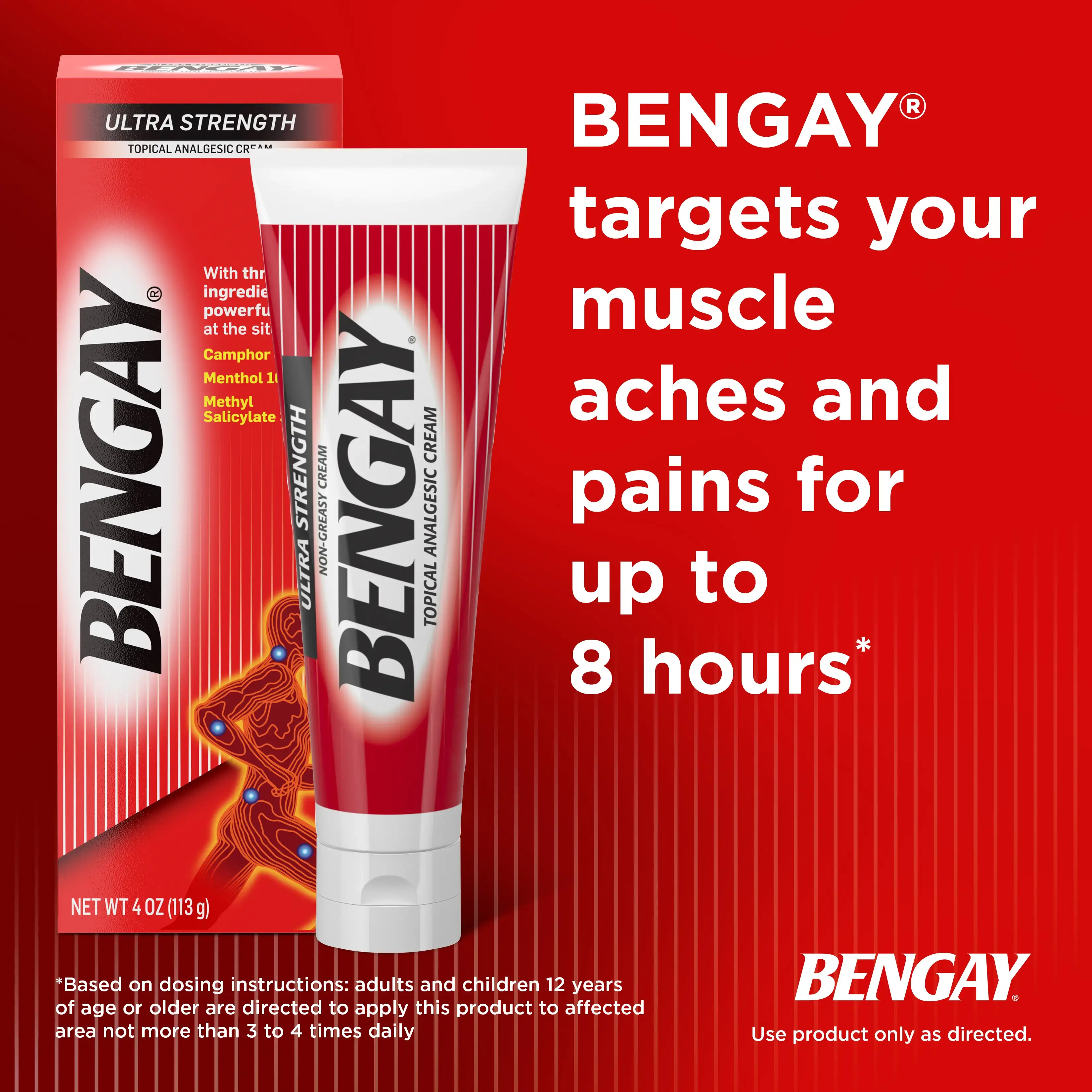 Ultra Strength BENGAY® Topical Pain Cream