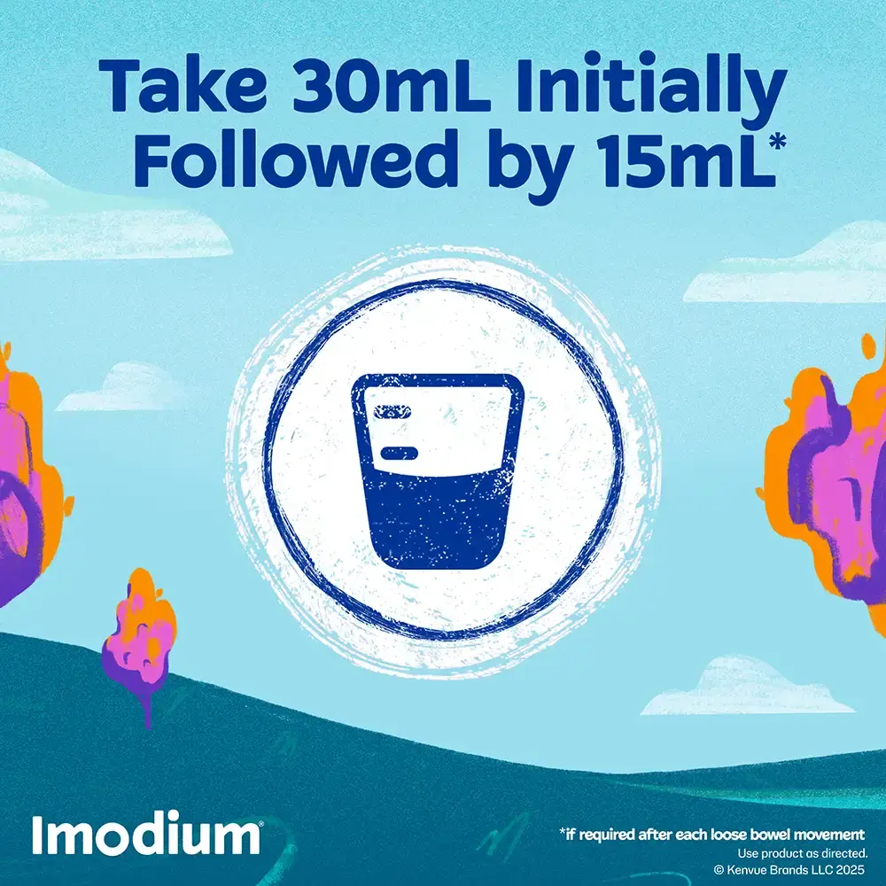 Take 30mL Initially Followed by 15mL