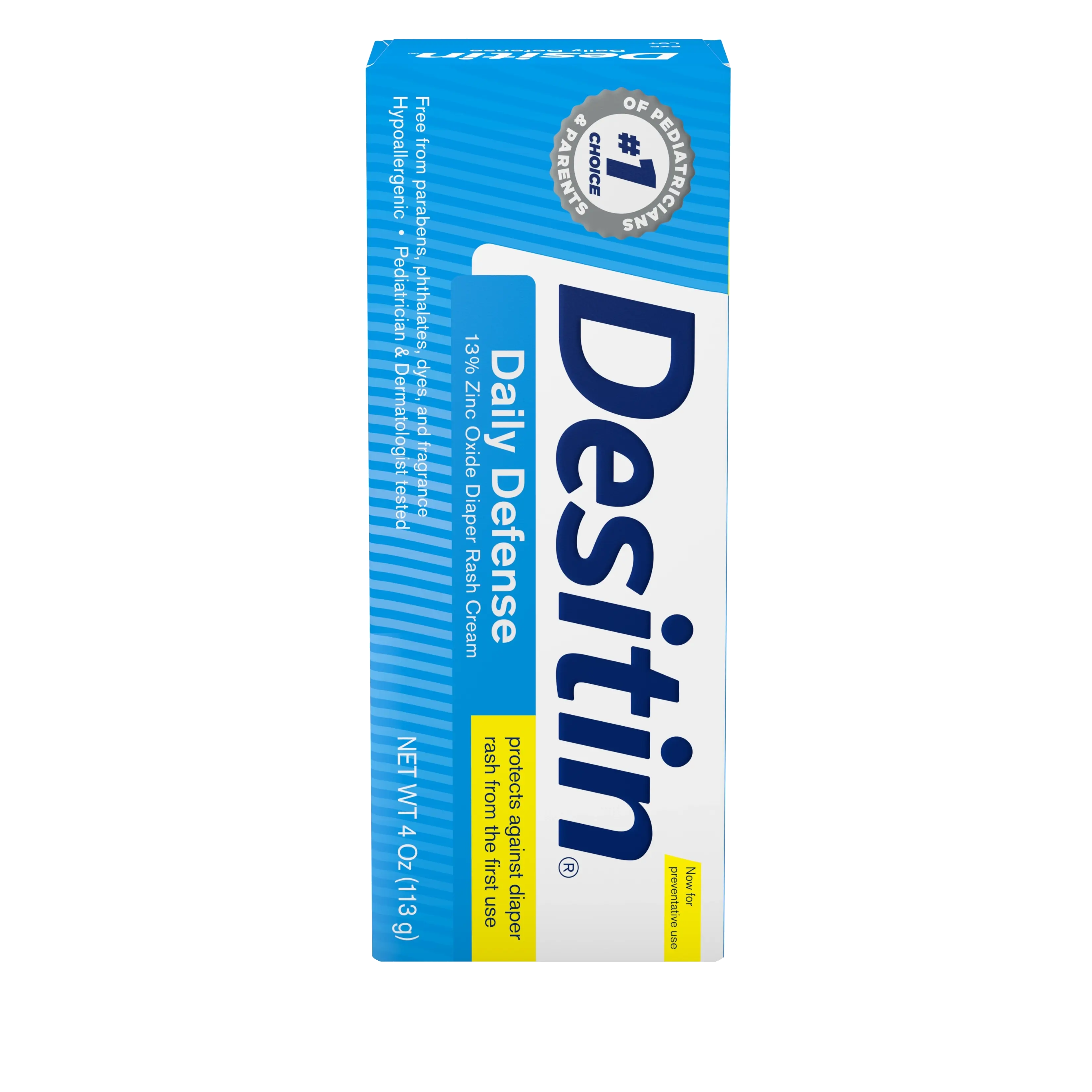 Back Pack Shot of DESITIN® Daily Defense Cream 4.8oz