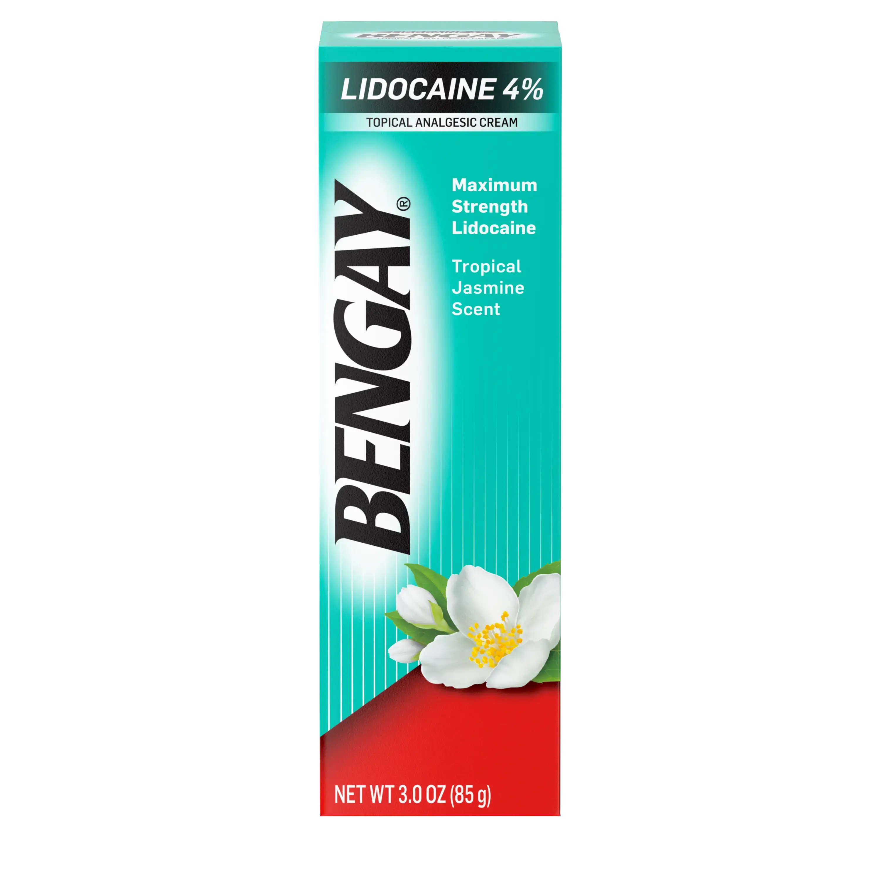 4% Lidocaine Pain Relieving Cream in Tropical Jasmine