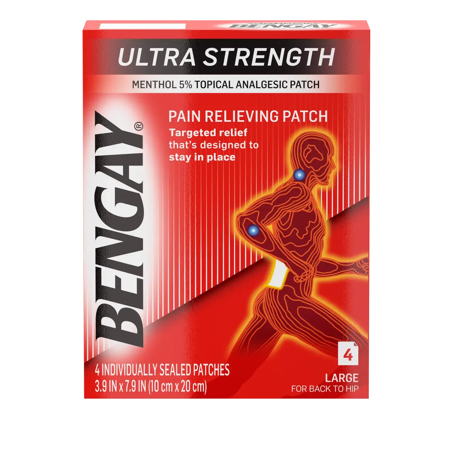 Ultra Strength Pain Relieving Patch