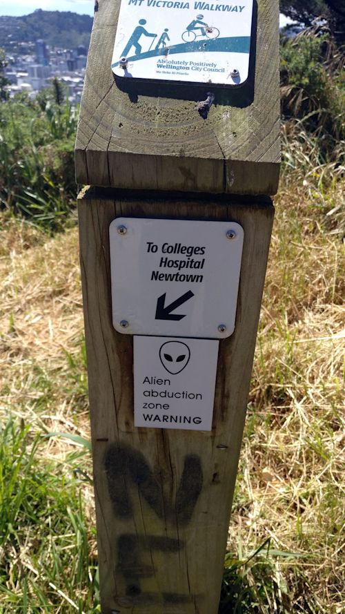 Alien abduction zone