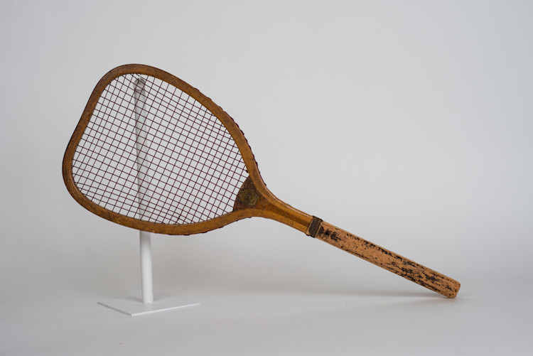 Ancien Presse-raquette De Tennis STADIUM – Bois Vintage – Années 30/40 – Londres