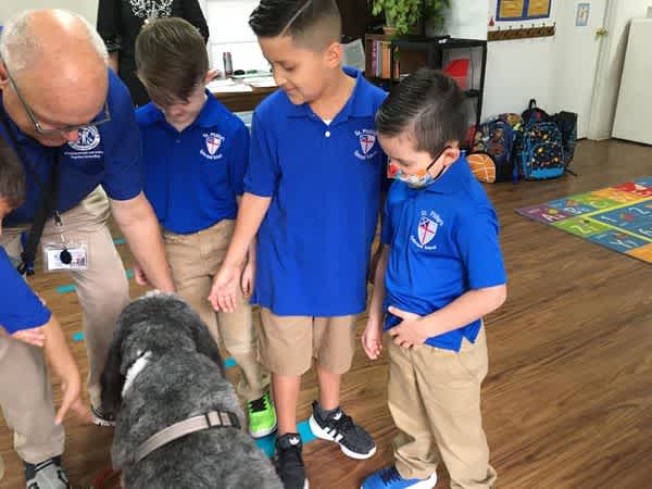 Visit to St. Philip's Episcopal School in Uvalde