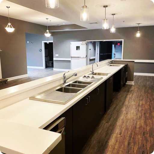 Rockmart: More than plenty counter space to accomodate your residents' needs