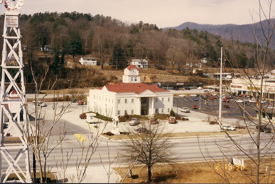 The Clayton United Community Bank after construction