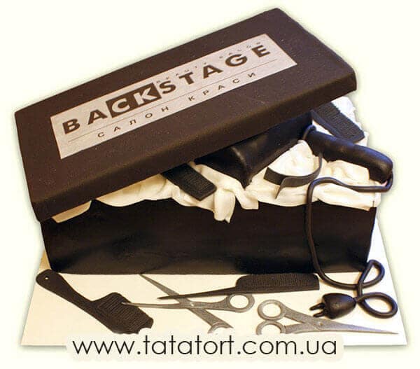 Торт на корпоратив для салону краси 