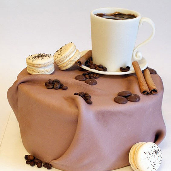 Торт для чоловіка Торт для фаната кави