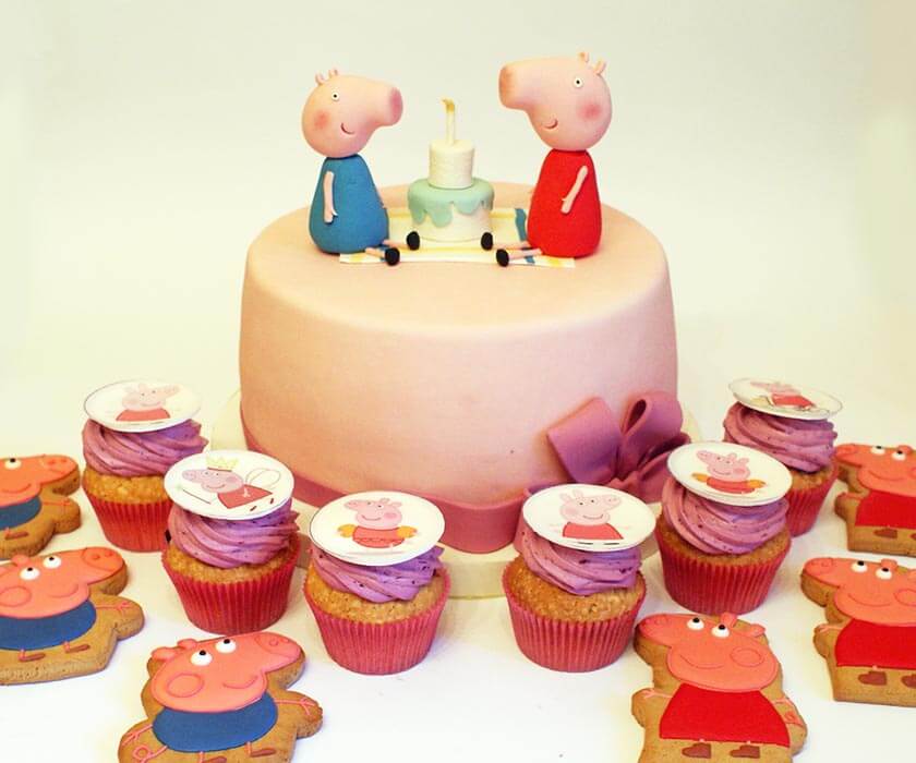 Тематичний кендібар Пряники, капкейки і торт