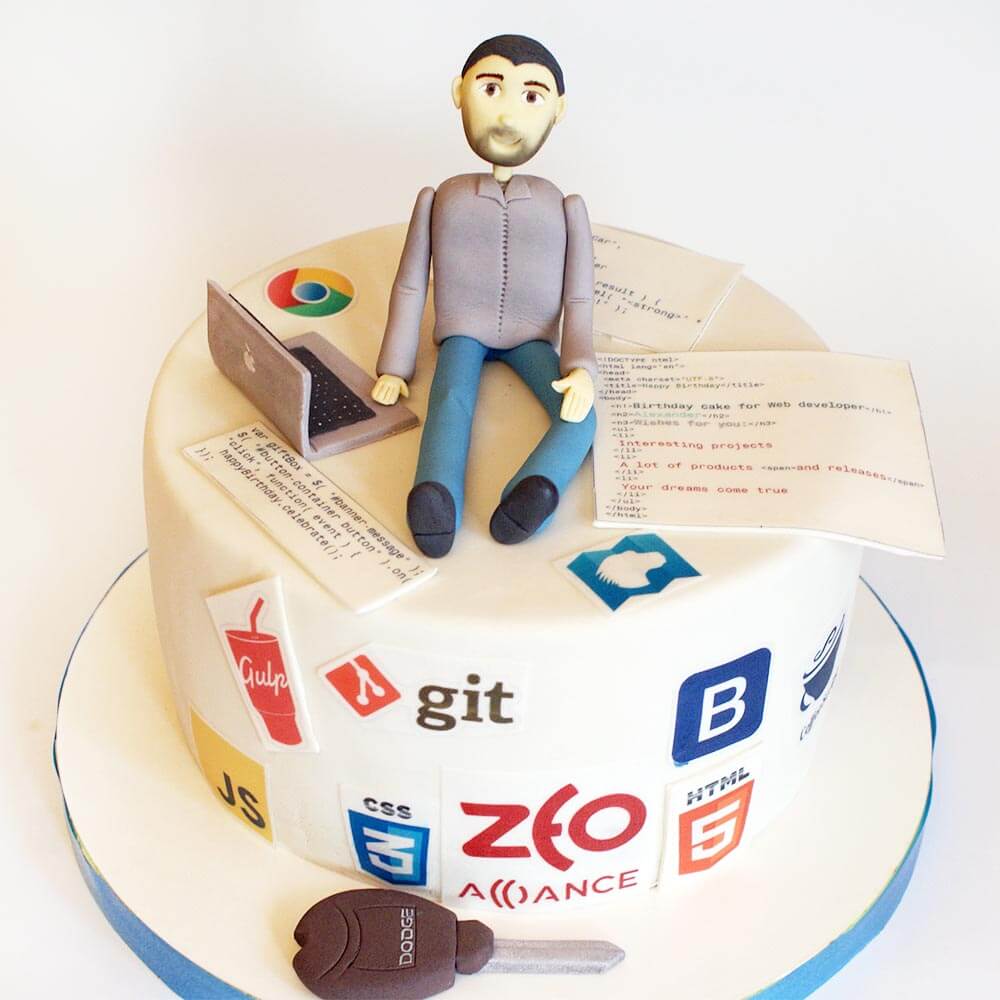 Торт для чоловіка Торт для айтішника 