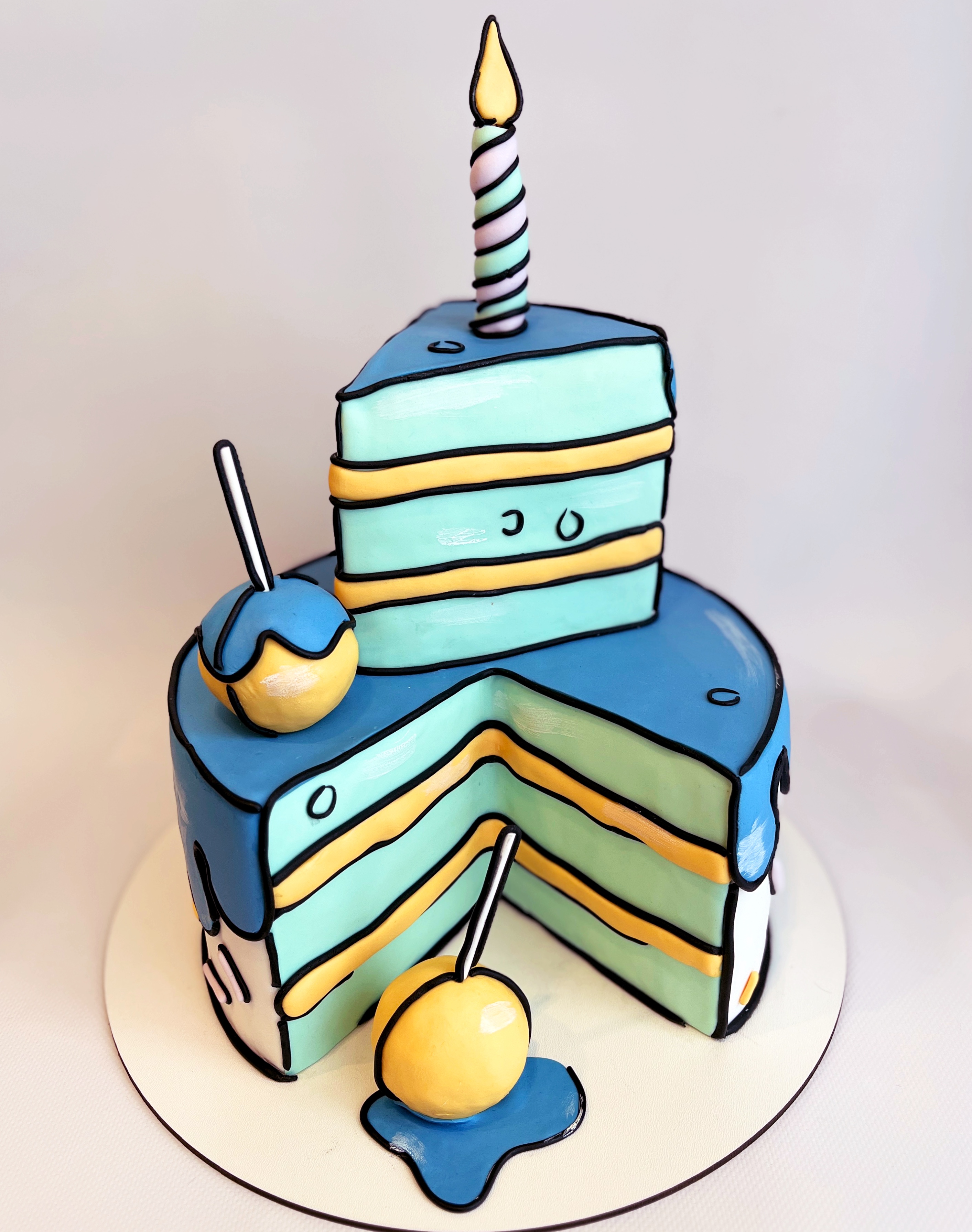 Дитячий торт Cartoon cake