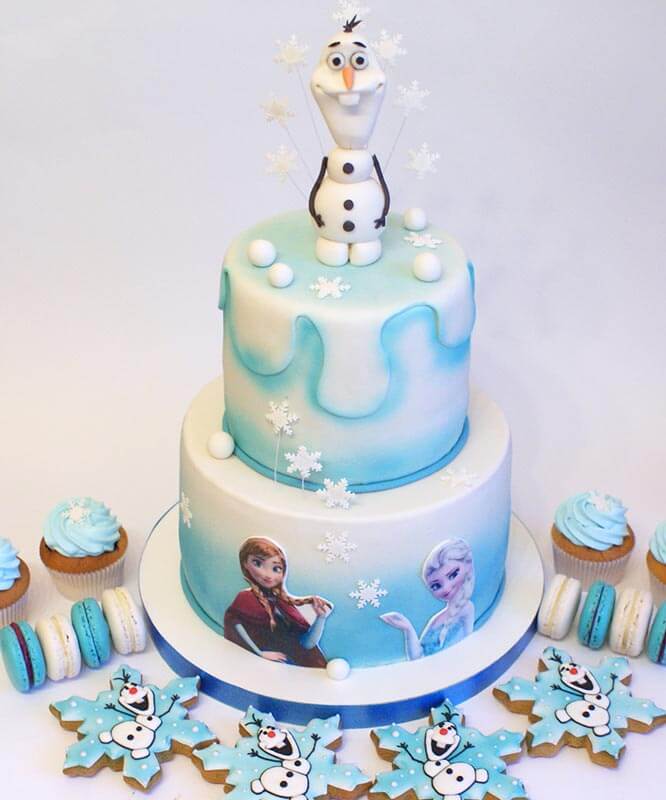 Кендібар на день народження Капкейки, макаронс, пряники і торт