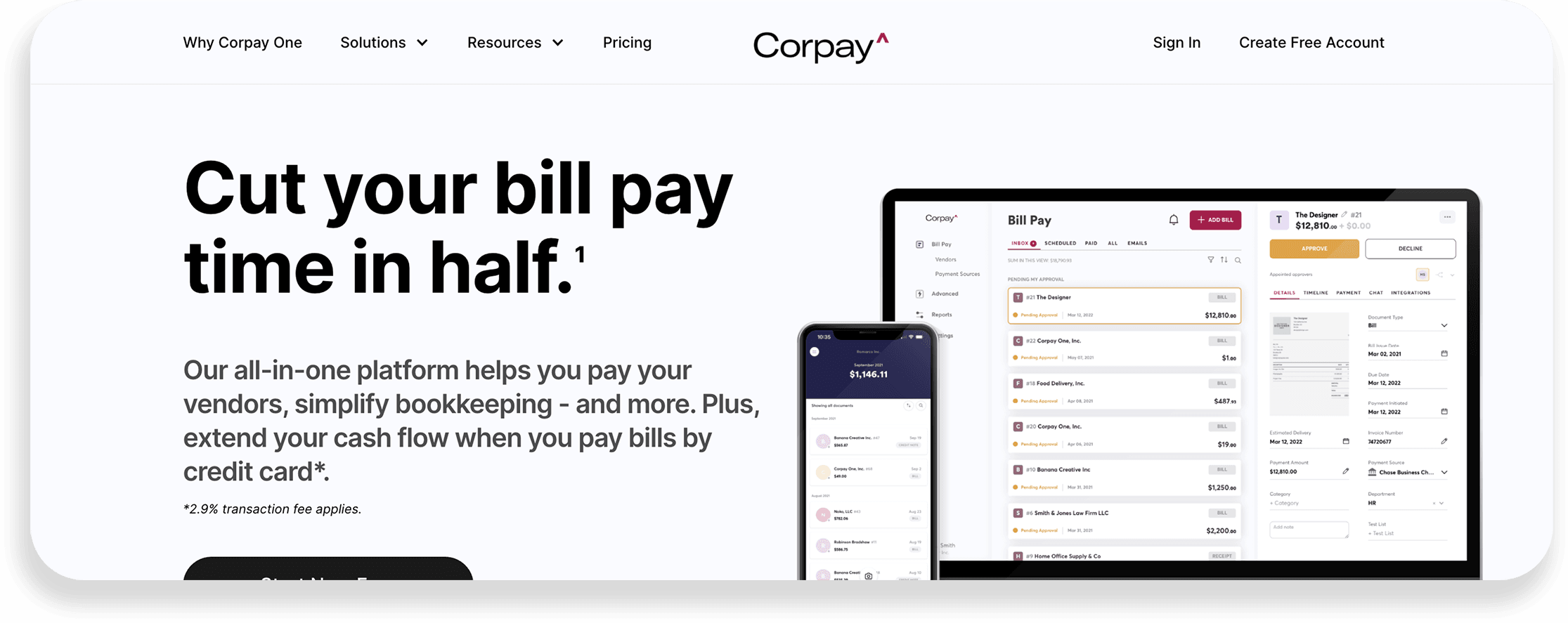 Corpay One - Small Business Bill Pay Software All-in-one