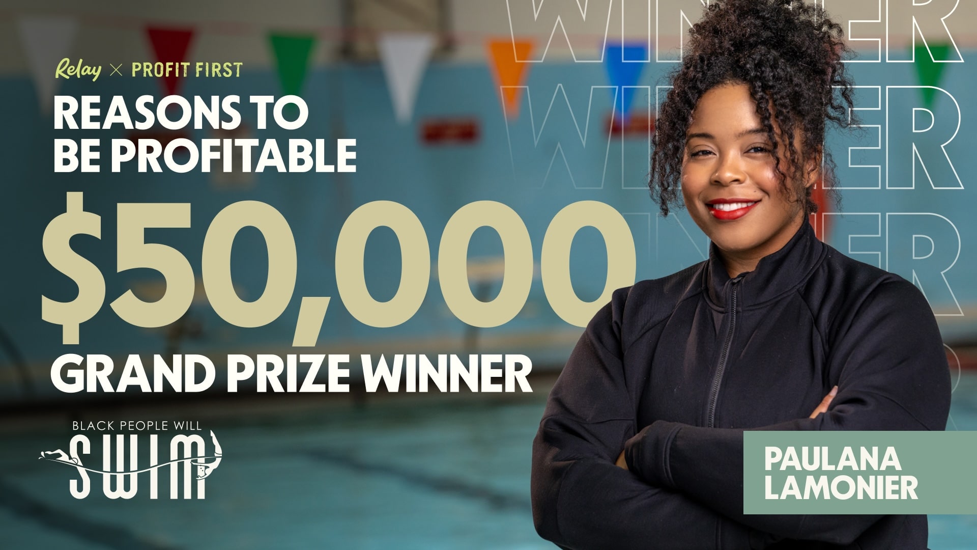Grand Prize Winner - Paulana Lamonier, Black People Will Swim