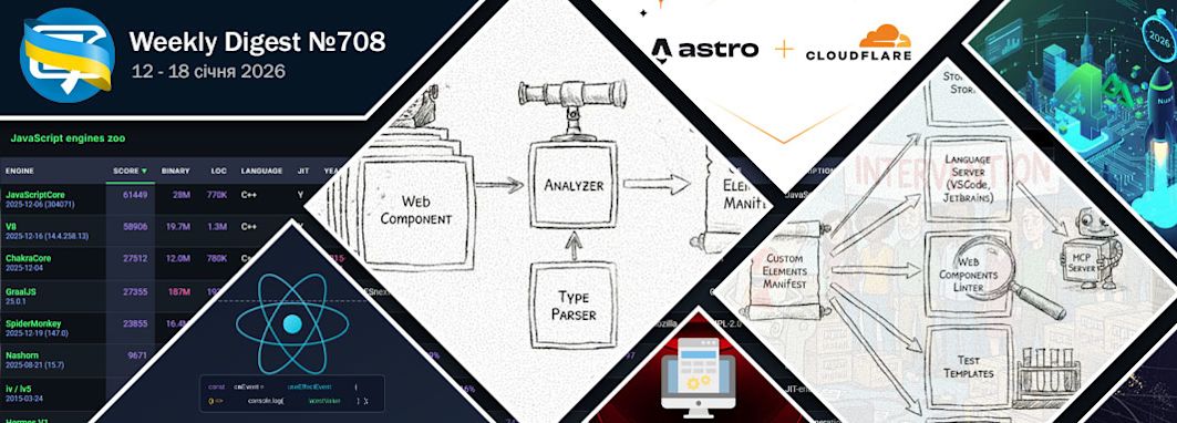 Фронтенд-дайджест №708 (12 - 18 січня 2026)