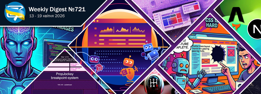 Фронтенд-дайджест №721  (13 - 19 квітня 2026)