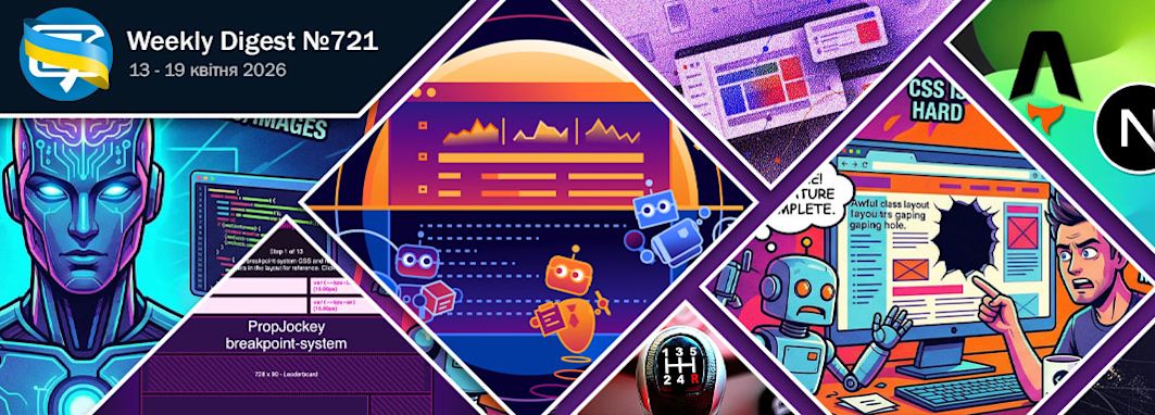 Фронтенд-дайджест №721 (13 - 19 квітня 2026)