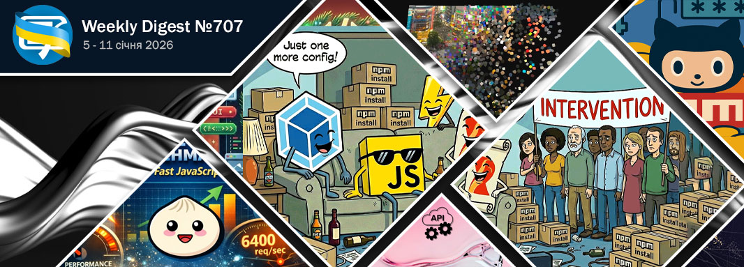 Фронтенд-дайджест №707 (5 - 11 січня 2026)
