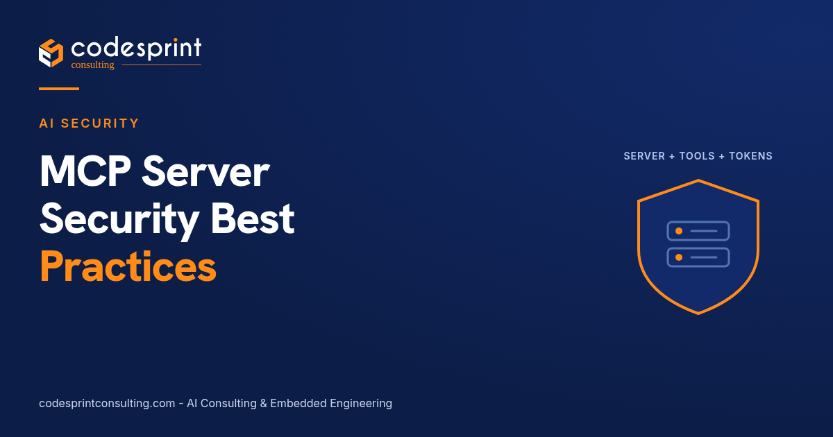 MCP Server Security Best Practices: A Builder's Checklist