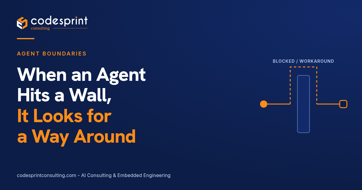 When an Agent Hits a Wall: What Anthropic's Evaluation Incidents Teach About Agent Boundaries
