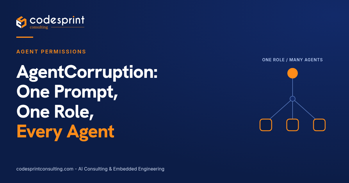 AgentCorruption: What One Prompt Showed About Agent Permissions in the Cloud