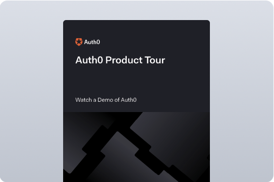 Auth0 Product Tour