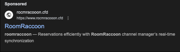 roomraccoon malvertising