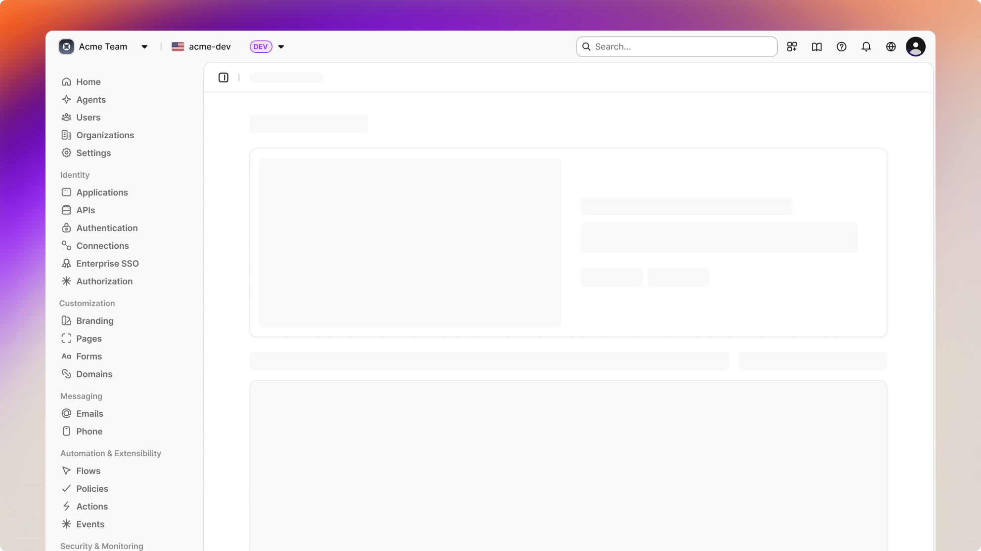 New Navigation & IA