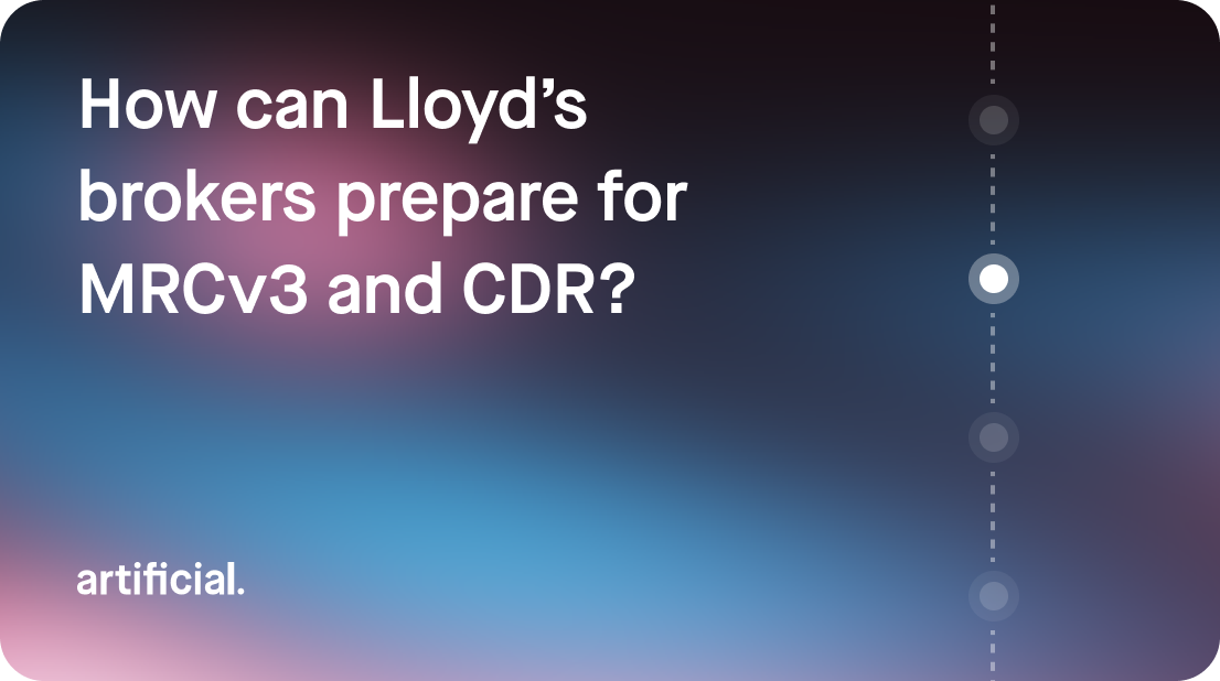 How can Lloyd’s brokers prepare for MRCv3 and CDR?