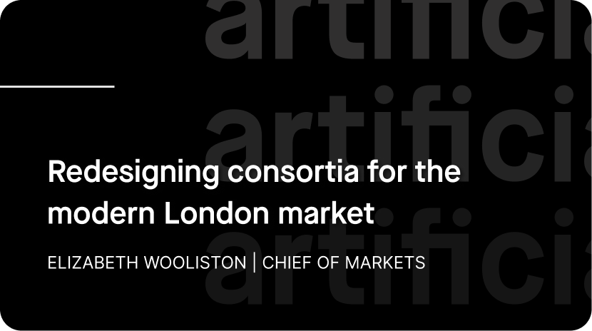 Redesigning consortia for the modern London market