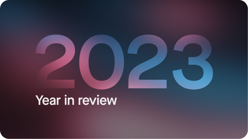 Artificial 2023 in review