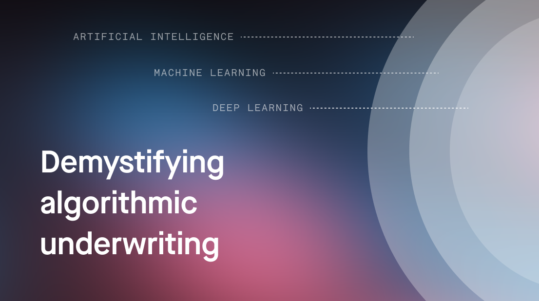 Demystifying algorithmic underwriting: a jargon-buster