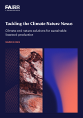 Tackling the climate-nature nexus Report Cover