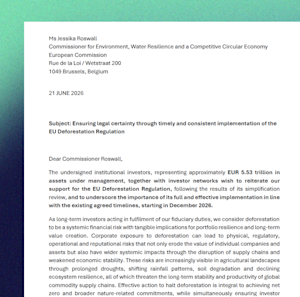 EUDR statement