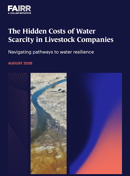 Water Risk Monitor report cover