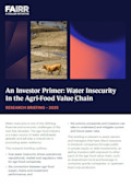 Water Risk Briefing Cover Image