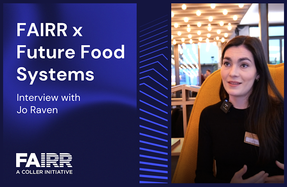 FAIRR at Future Food Systems 2024 | FAIRR