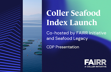 Seafood Index Launch CDP Presentation