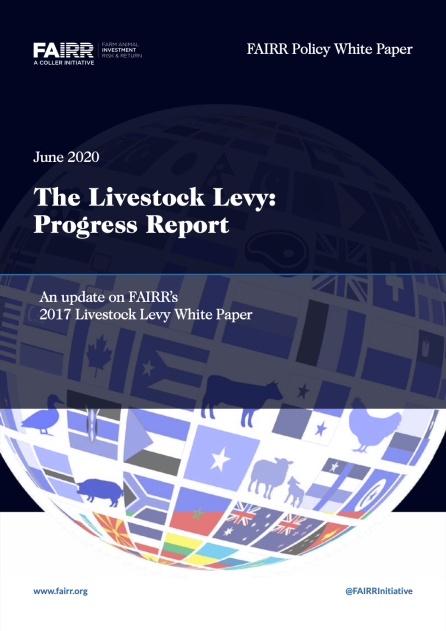 Livestock Levy Progress Report